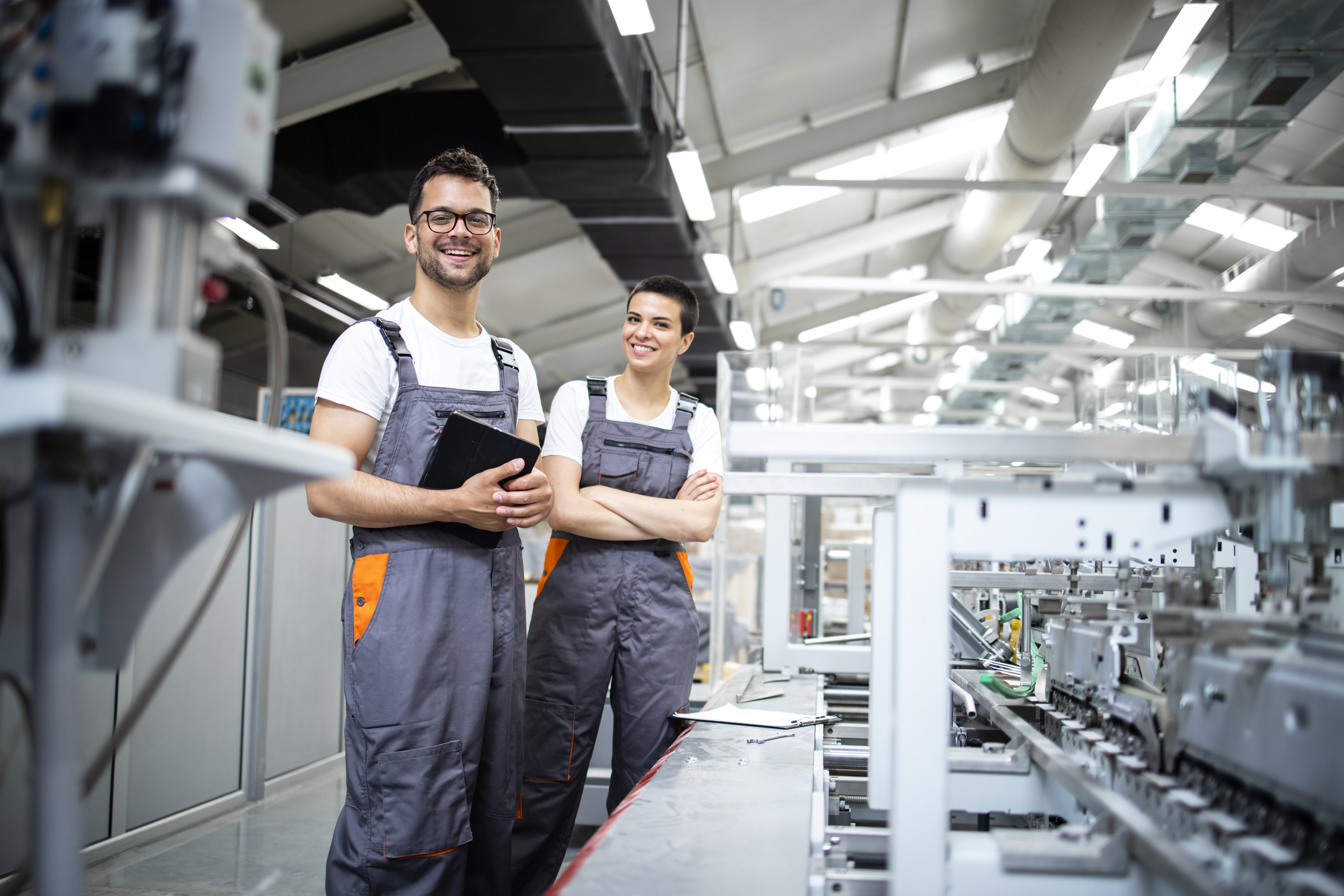 personeel productie overall man vrouw